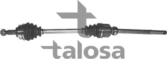 Talosa 76-FI-8048 - Приводний вал autozip.com.ua
