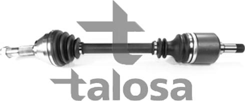 Talosa 76-FI-8012 - Приводний вал autozip.com.ua