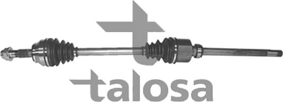 Talosa 76-FI-8028 - Приводний вал autozip.com.ua