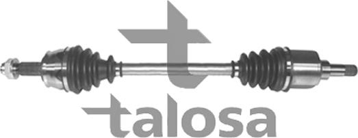 Talosa 76-PE-8097 - Приводний вал autozip.com.ua