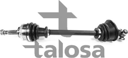 Talosa 76-RN-8037A - Піввісь ліва ABS L.630-A.21-ABS.26-O-30mm Renault Kangoo-Clio II 98- autozip.com.ua