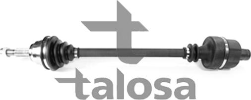 Talosa 76-SO-8002 - Приводний вал autozip.com.ua
