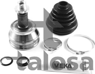 Talosa 77-SO-1003 - ШРКШ зовн. Skoda Fabia 2.0 99-. 1.9TDI 00-. 1.4TDI 03-. Seat Cordoba III-Ibiza IV 1.6 03-. 1.9TDI-1.4TDI 02-. VW Polo 1.4TDI-1.4 autozip.com.ua