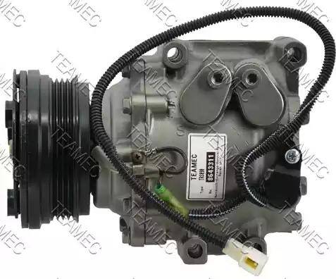 Teamec 8643311 - Компресор, кондиціонер autozip.com.ua