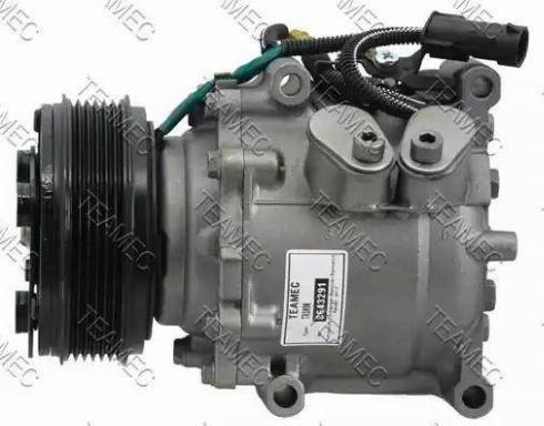 Teamec 8643291 - Компресор, кондиціонер autozip.com.ua