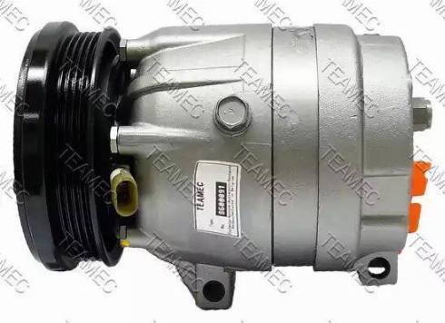 Teamec 8600091 - Компресор, кондиціонер autozip.com.ua