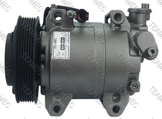 Teamec 8614989 - Компресор, кондиціонер autozip.com.ua