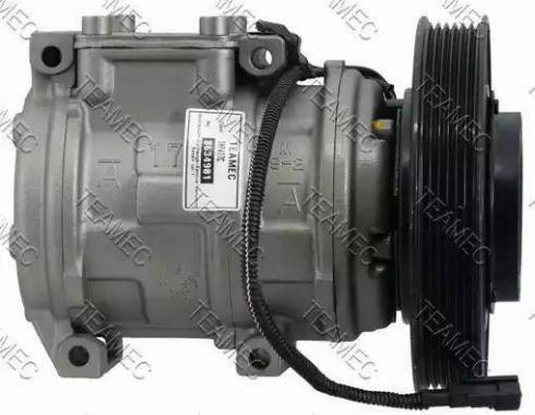 Teamec 8634901 - Компресор, кондиціонер autozip.com.ua