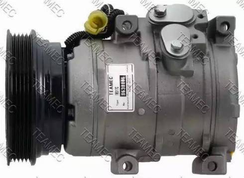 Teamec 8638806 - Компресор, кондиціонер autozip.com.ua