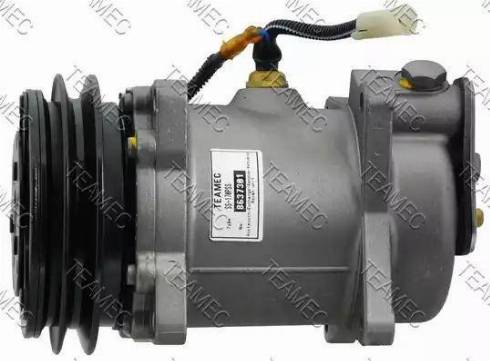 Teamec 8637301 - Компресор, кондиціонер autozip.com.ua