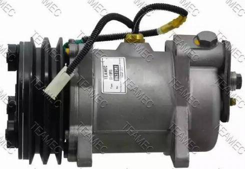 Teamec 8637302 - Компресор, кондиціонер autozip.com.ua