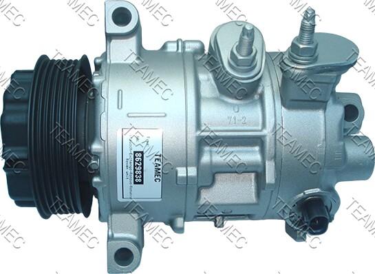 Teamec 8629838 - Компресор, кондиціонер autozip.com.ua