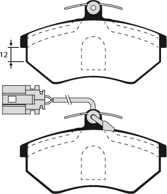 Magneti Marelli 363700205059 - Гальмівні колодки, дискові гальма autozip.com.ua