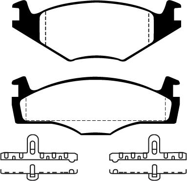 Magneti Marelli 363702160009 - Гальмівні колодки, дискові гальма autozip.com.ua