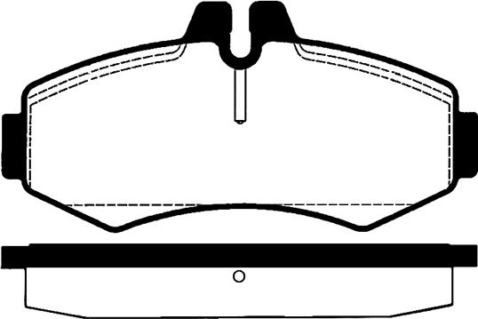 FTE 9001090 - Гальмівні колодки, дискові гальма autozip.com.ua