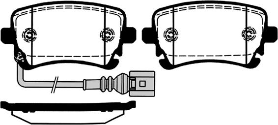 Galfer GA20691 - Гальмівні колодки, дискові гальма autozip.com.ua