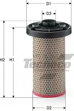 Tecneco Filters AR453-I - Повітряний фільтр autozip.com.ua