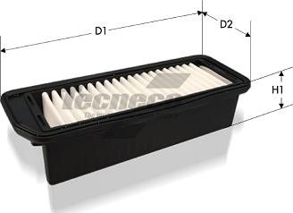 Tecneco Filters AR1607PMJ - Повітряний фільтр autozip.com.ua