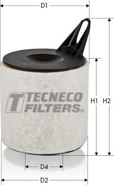 Tecneco Filters AR9951 - Повітряний фільтр autozip.com.ua