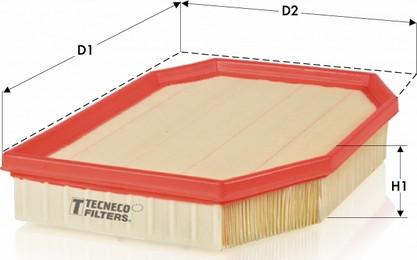 Tecneco Filters AR30003PM - Повітряний фільтр autozip.com.ua