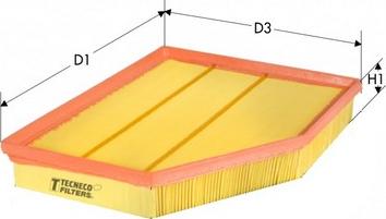 Tecneco Filters AR313680PM - Повітряний фільтр autozip.com.ua