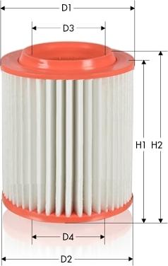Tecneco Filters AR2266 - Повітряний фільтр autozip.com.ua