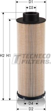 Tecneco Filters GS09670-E - Паливний фільтр autozip.com.ua