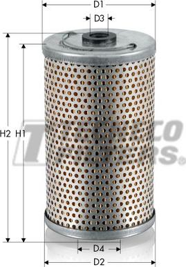 Tecneco Filters GS012846 - Паливний фільтр autozip.com.ua