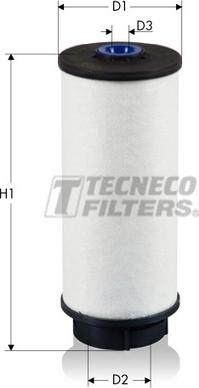 Tecneco Filters GS026034-E - Фільтр паливний вставка Iveco S2006 2.3-3.0 2011- autozip.com.ua