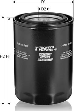 Tecneco Filters GS150 - Паливний фільтр autozip.com.ua