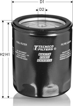 Tecneco Filters GS30 - Паливний фільтр autozip.com.ua