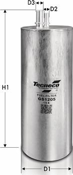 Tecneco Filters GS1205 - Паливний фільтр autozip.com.ua