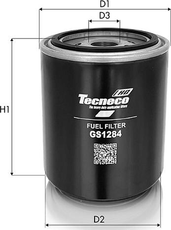 Tecneco Filters GS1284 - Паливний фільтр autozip.com.ua