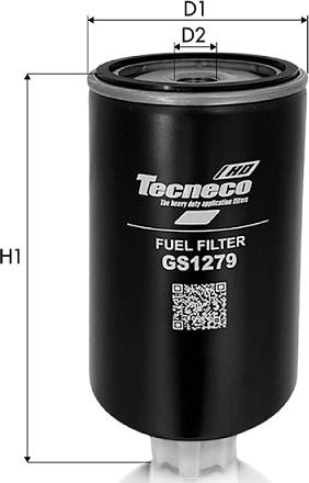 Tecneco Filters GS1279 - Паливний фільтр autozip.com.ua
