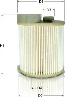 Tecneco Filters GS2105E - Паливний фільтр autozip.com.ua