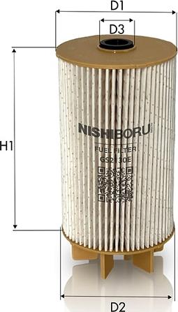 Tecneco Filters GS2130E - Паливний фільтр autozip.com.ua