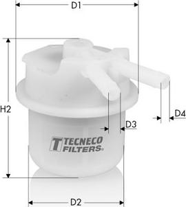 Tecneco Filters IN69 - Паливний фільтр autozip.com.ua