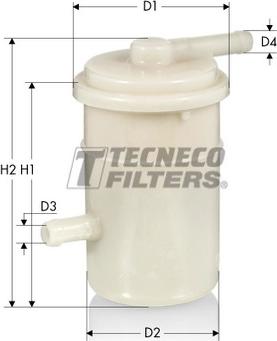 Tecneco Filters IN62 - Паливний фільтр autozip.com.ua