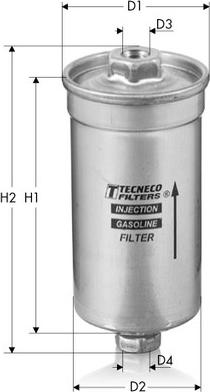 Tecneco Filters IN5 - Паливний фільтр autozip.com.ua