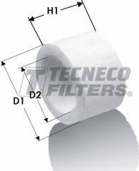 Tecneco Filters MT14 - Паливний фільтр autozip.com.ua