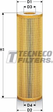 Tecneco Filters OL09918-E - Масляний фільтр autozip.com.ua