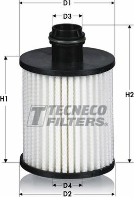 Tecneco Filters OL02506/1-E - Масляний фільтр autozip.com.ua