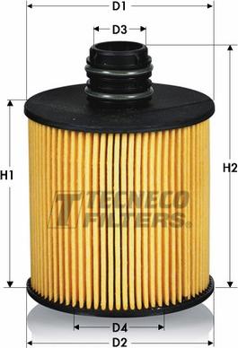 Tecneco Filters OL025083-E - Масляний фільтр autozip.com.ua