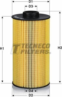 Tecneco Filters OL0209-E - Масляний фільтр autozip.com.ua