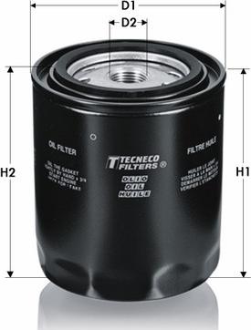 Tecneco Filters OL84T - Масляний фільтр autozip.com.ua