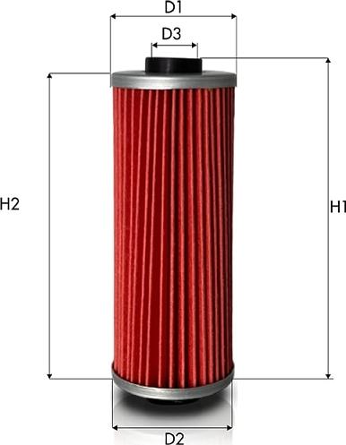 Tecneco Filters OM255 - Масляний фільтр autozip.com.ua