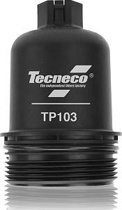 Tecneco Filters TP103 - Кришка, корпус масляного фільтра autozip.com.ua