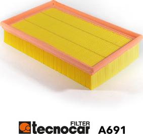 Tecnocar A691 - Повітряний фільтр autozip.com.ua