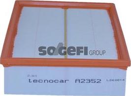 Tecnocar A2352 - Повітряний фільтр autozip.com.ua