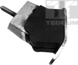 Tedgum 00580407 - Подушка, підвіска двигуна autozip.com.ua